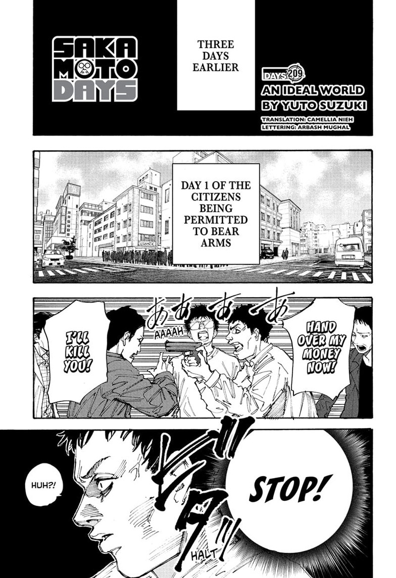 Sakamoto Days Chapter 209
